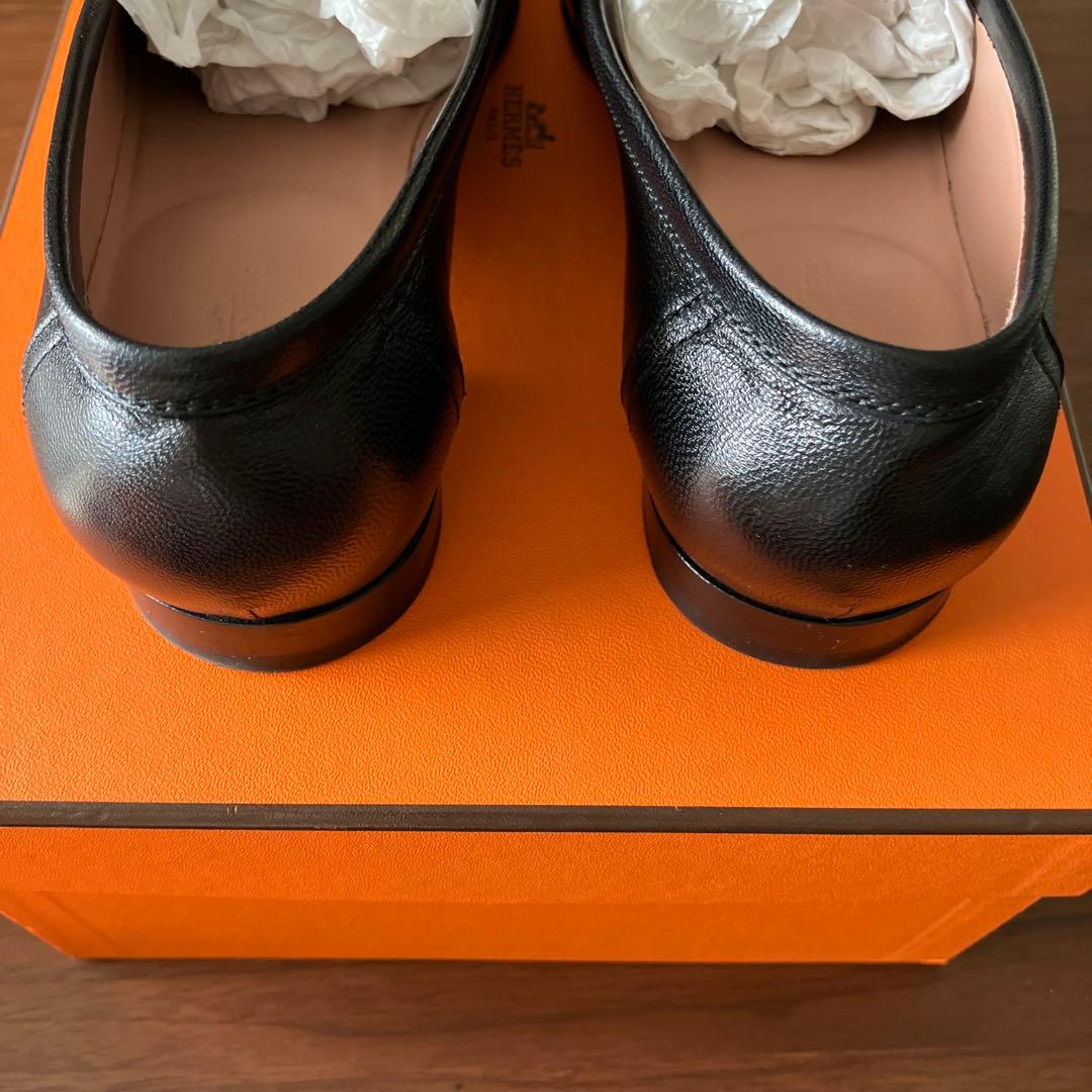 HERMES エルメス　モカシンパリ