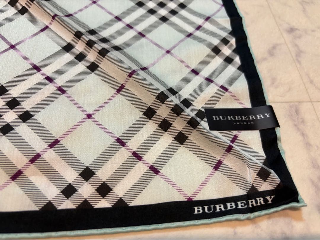 BURBERRY 大判　ハンカチ　 ５枚セット