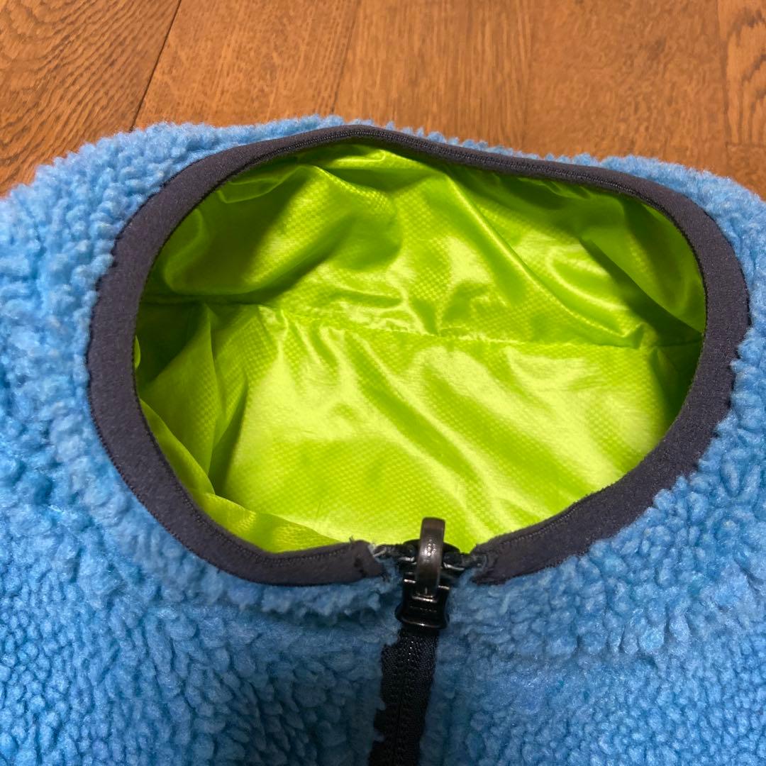 希少サイズ ヨネックス ボアリバーシブルジャケット ブルー xo