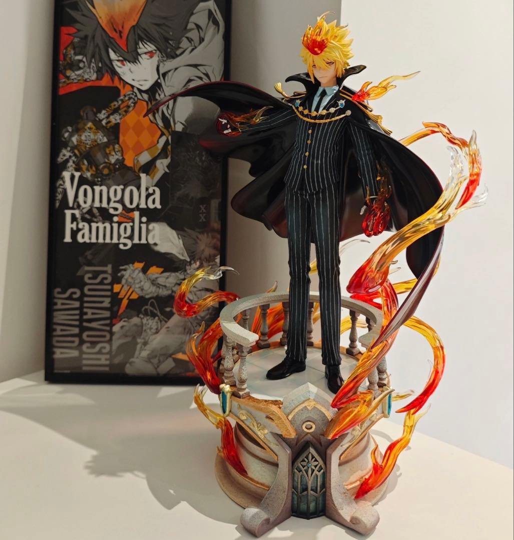 家庭教師ヒットマンREBORN! Giotto 沢田家康 ガレージキット ガレキ