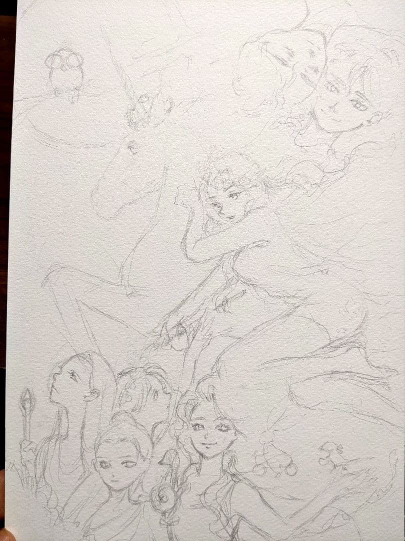 イラストオーダー　手描きイラスト