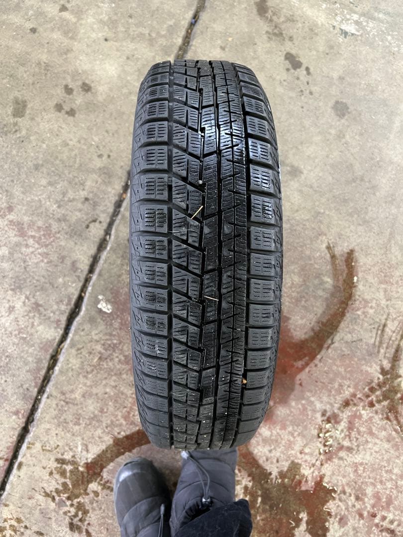 アイスガードiG60 155/70R13 22年製造 4本セット ホイール付き
