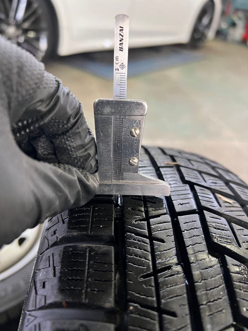 アイスガードiG60 155/70R13 22年製造 4本セット ホイール付き