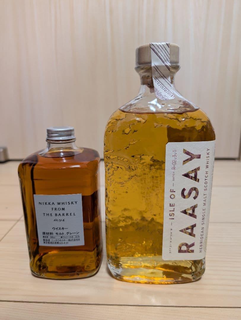 ニッカフロム・ザ・バレル& Raasay ウイスキーセット