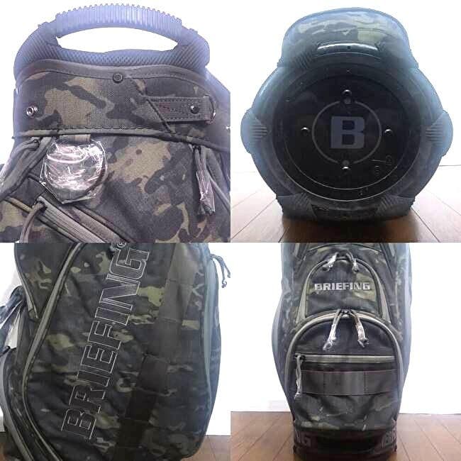 BRIEFING ブリーフィングキャディバック 限定 高級 正規品 15分割