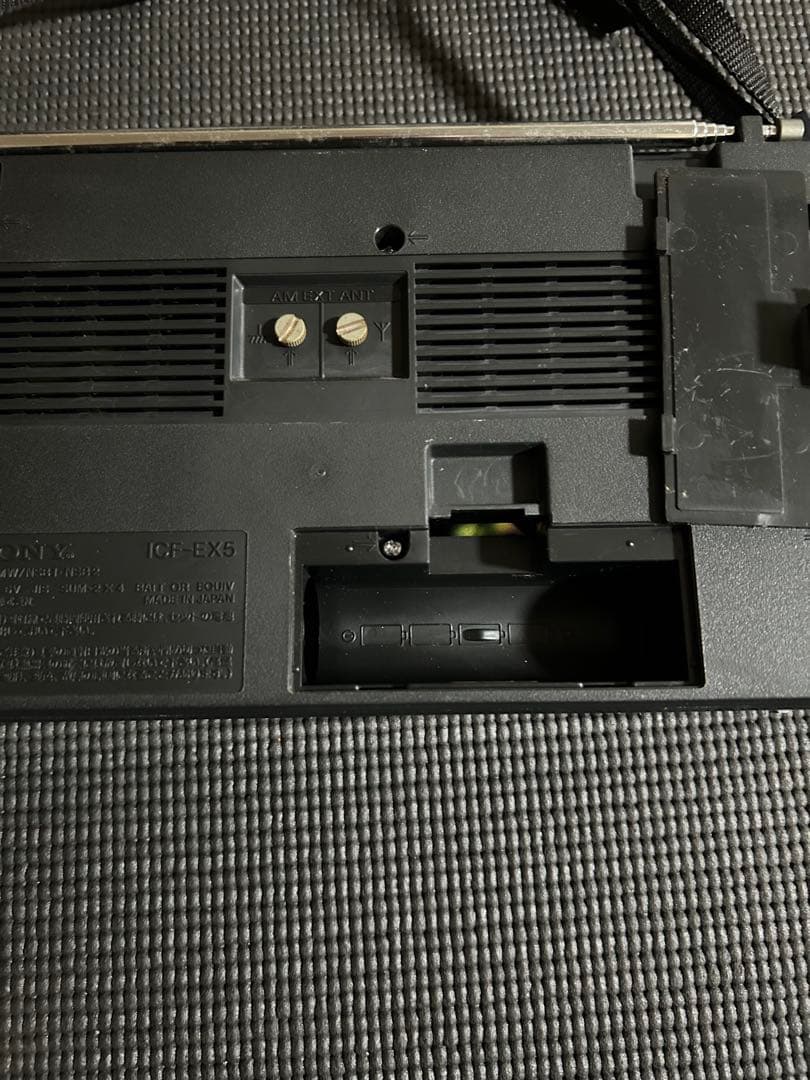 SONY ICF-EX5 FM/MWラジオ　動作確認済み