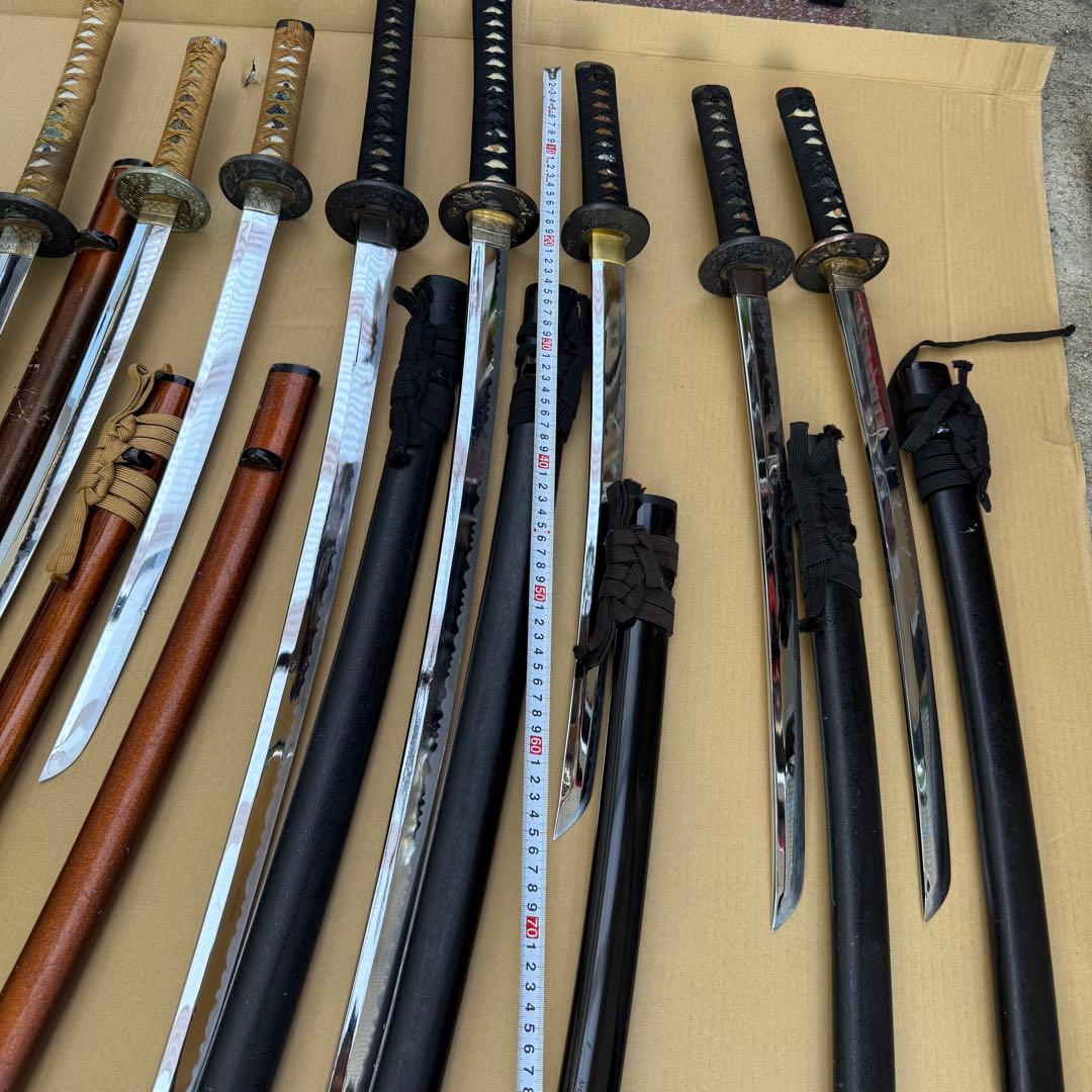 模造刀　8本　模擬刀　刀　和装　コスプレ　侍　サムライ　 日本刀　剣　乱舞　武士