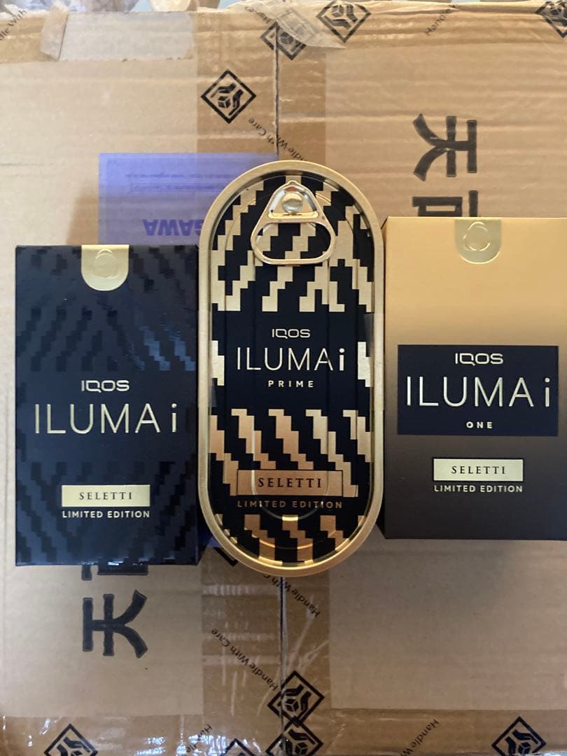 新品未使用　IQOS イルマ i セレッティ モデル 3台セット