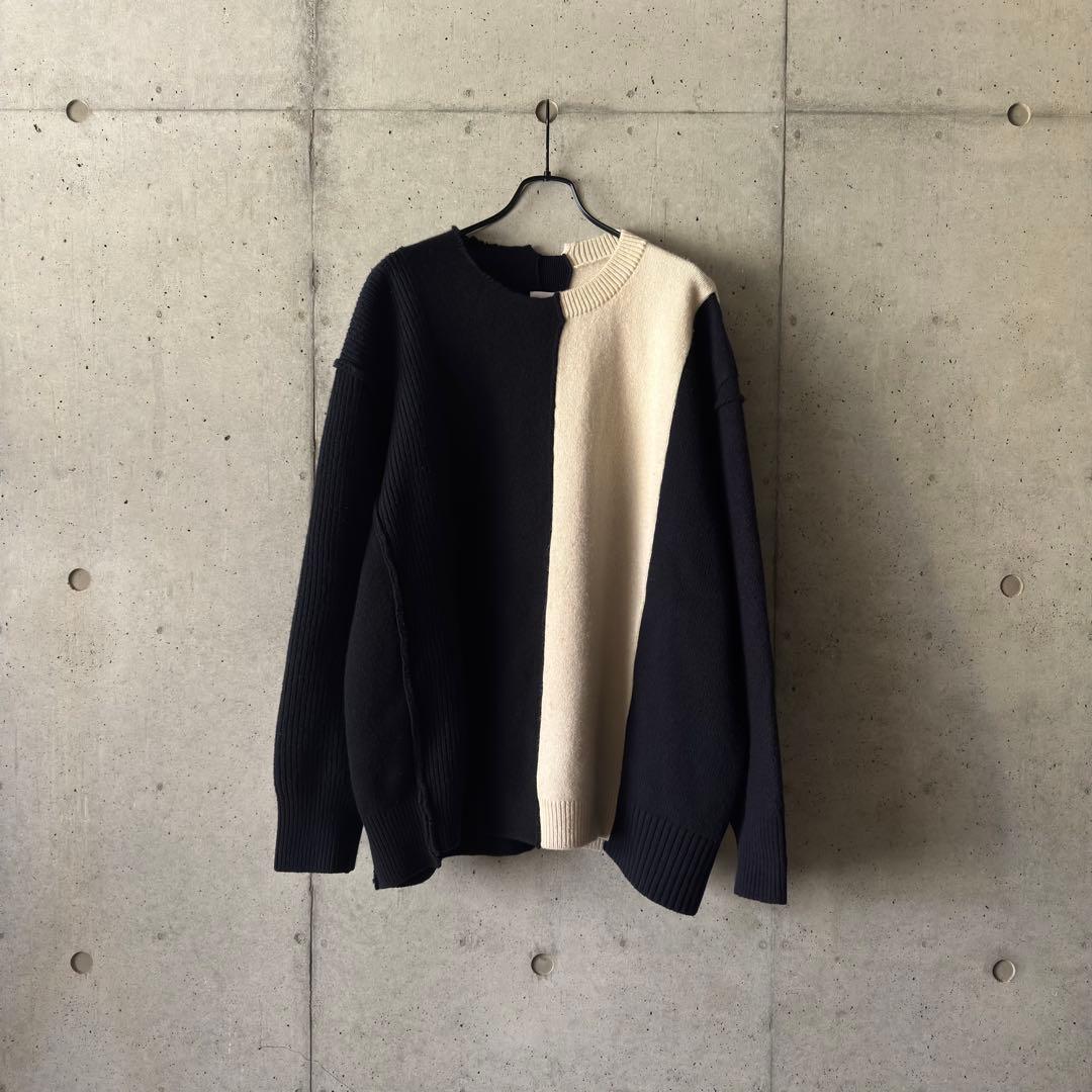 トップス stein / OVERSIZED MULTI PATCHED KNIT LS