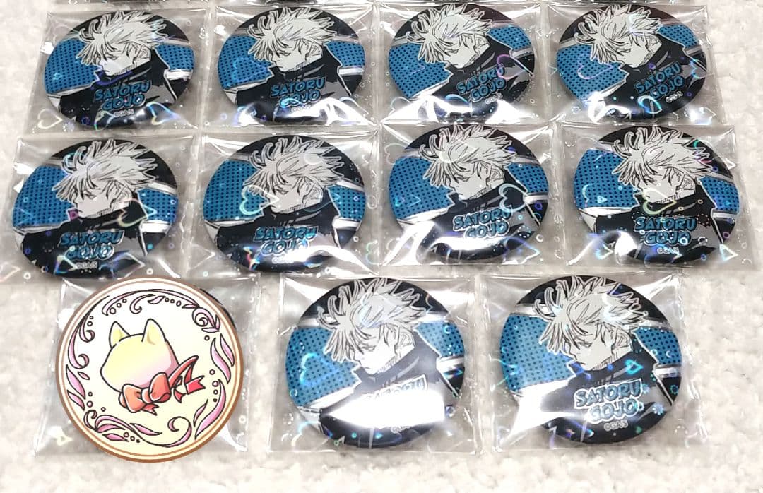 呪術廻戦 上海 限定 デコレクション缶バッジ 五条悟 10個 セット