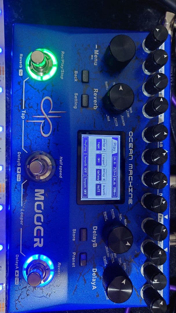 ギター Mooer Ocean Machine