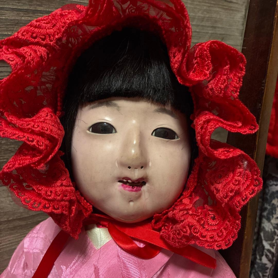 市松人形　銘なし