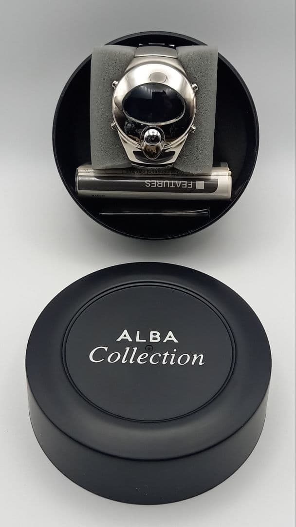 s*H様 ★非稼働品【ALBA】(アルバ) メンズ腕時計 SPOON スプーン