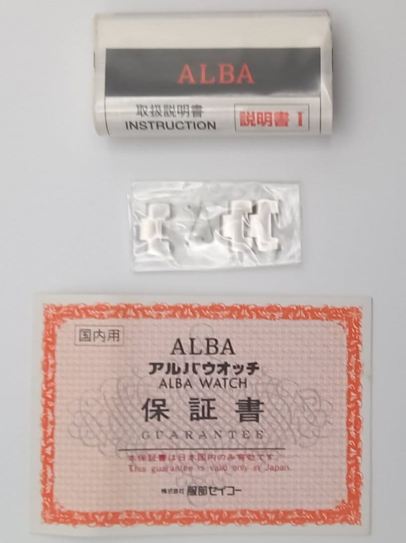s*H様 ★非稼働品【ALBA】(アルバ) メンズ腕時計 SPOON スプーン