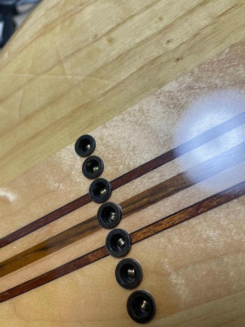 ギター MAYONES Regius7 Trans Black