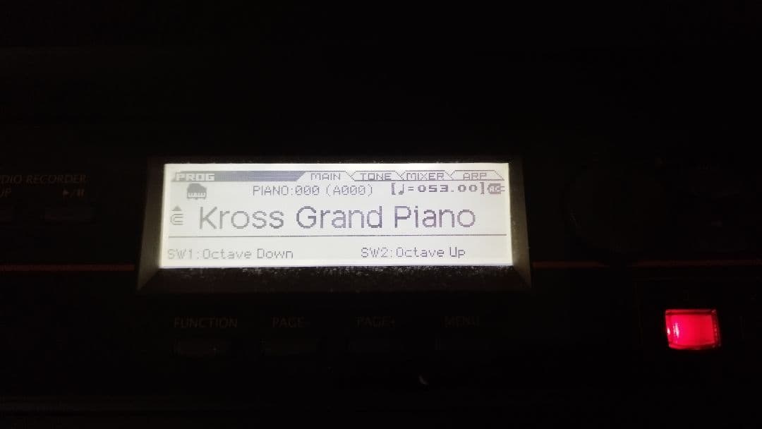 KORG KROSS 88(純正ペダル・GATORセミハードケース付)