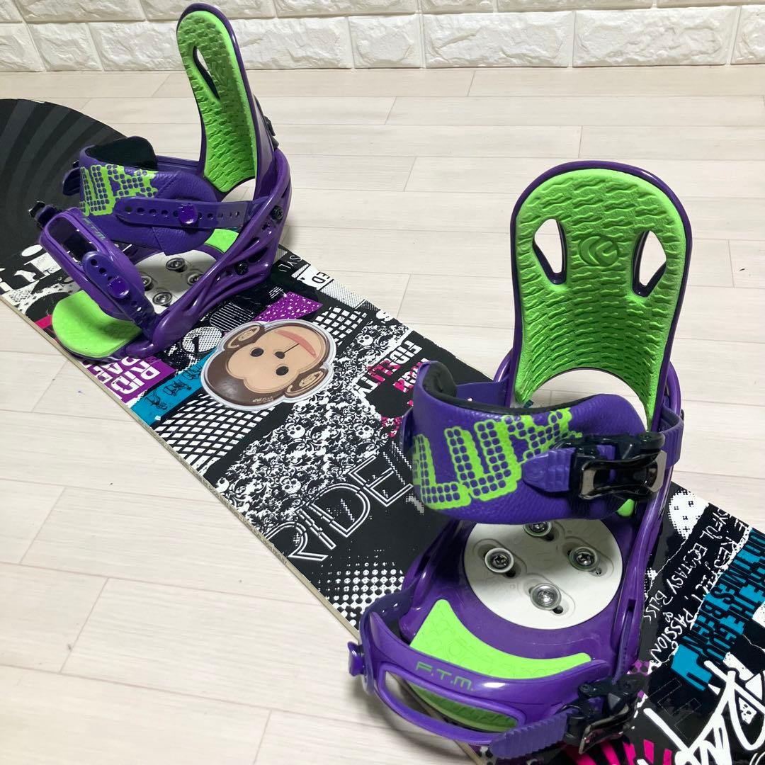 RIDE RAPTURE SERIESライドスノーボード147/FLUXバインS