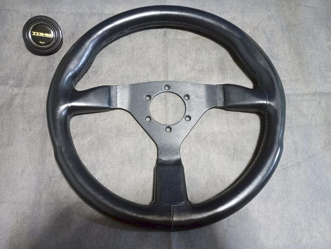 当時物 TOMEI 東名自動車 ステアリング MADE IN ITALY