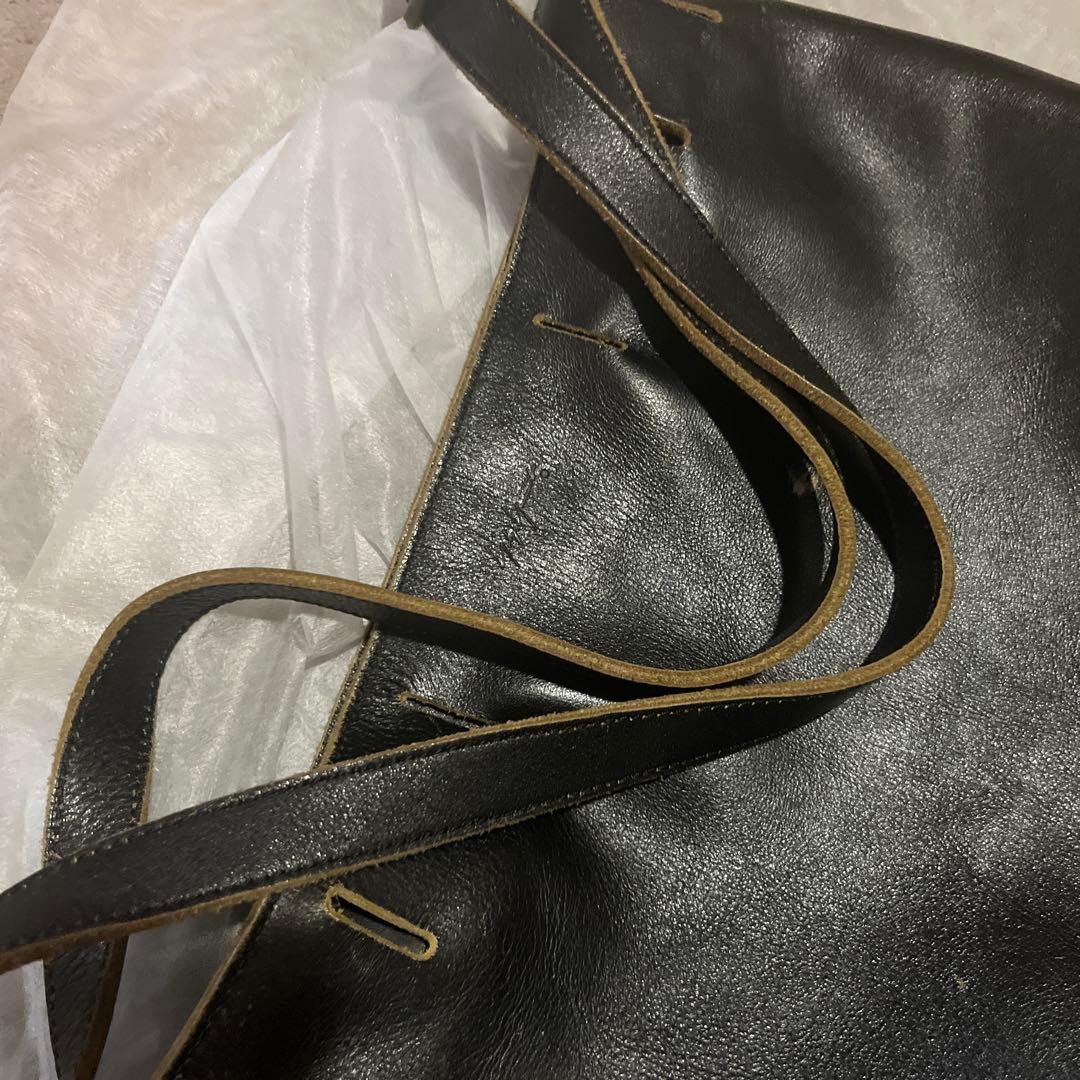 Yohji Yamamoto 2WAY レザーバッグ