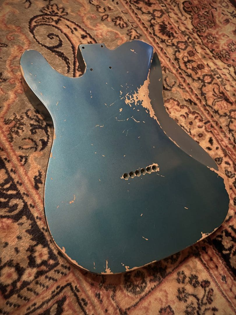 All new! 北米アルダーAAA材　telecasterDX レリックボディ