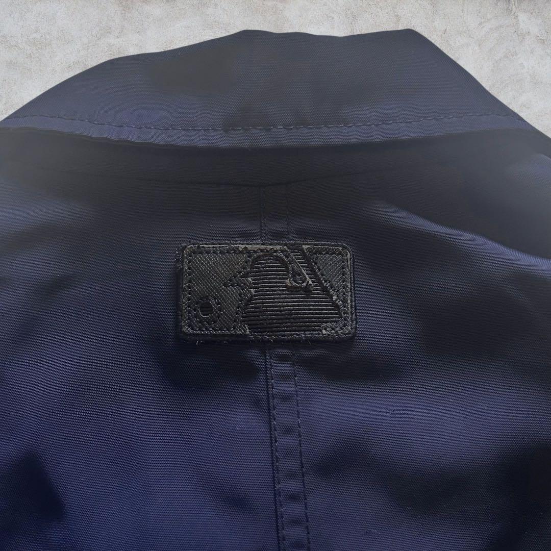 MLB ヤンキース コーチジャケット ネイビー L〜XL 韓国限定