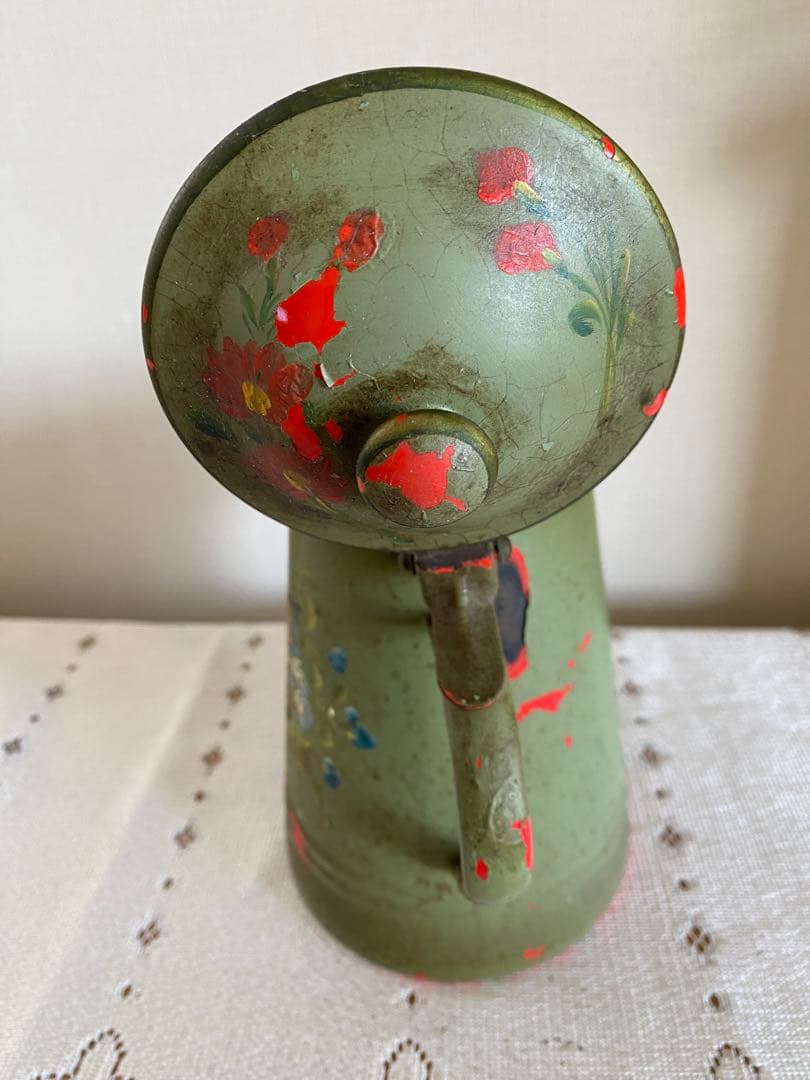 アンティークホーローポット パリ蚤の市