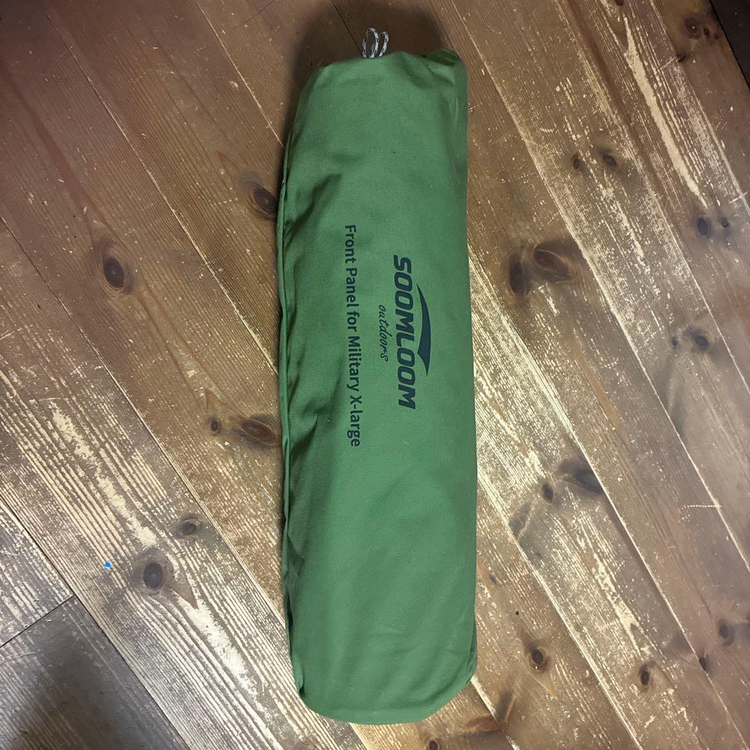 スームルーム パップテント X-large専用 ドアパネル ミリタリーテント