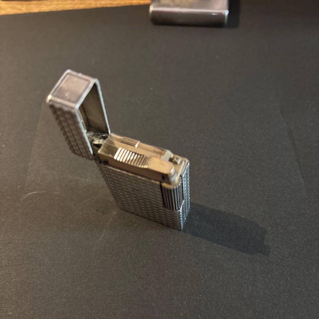 【Kan Kan】ST Dupont デュポン　ガスライターシルバー