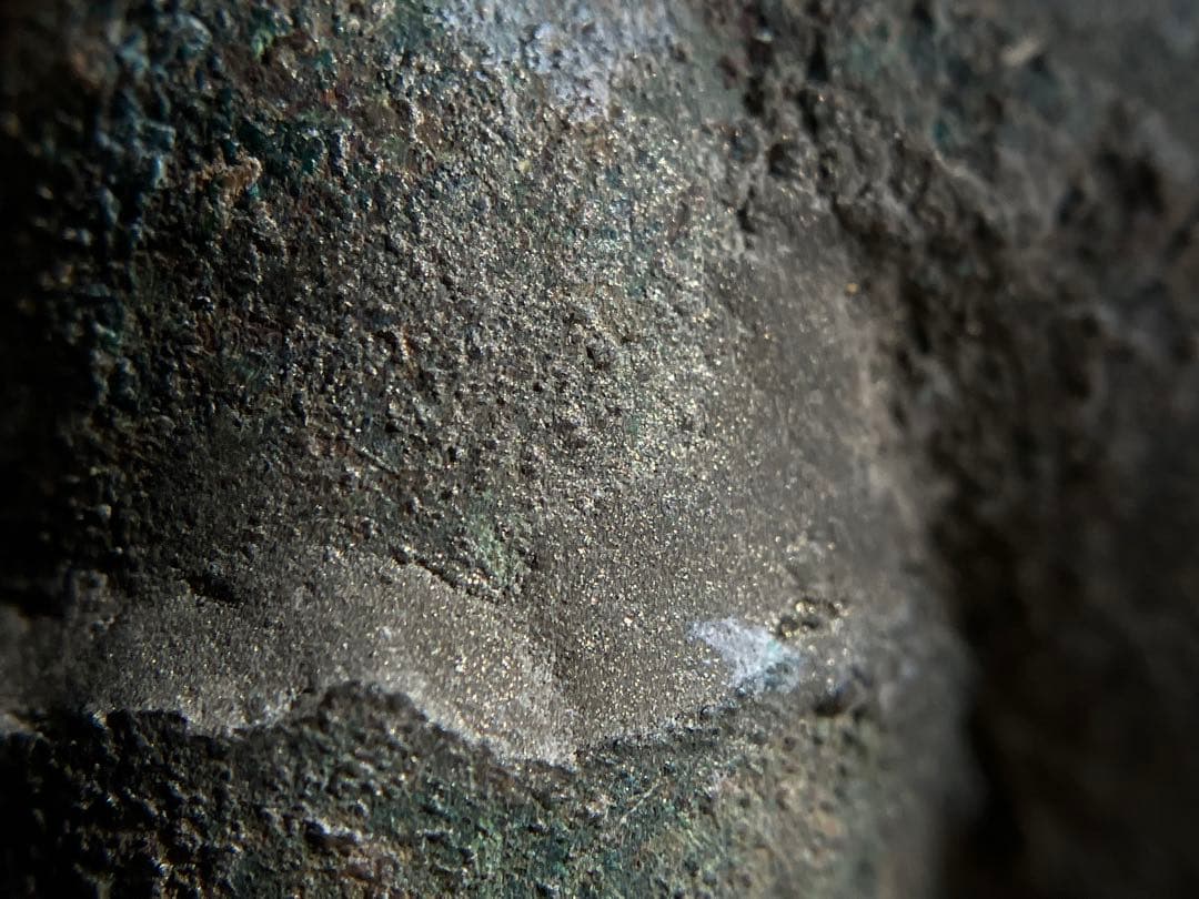 【悟り仏。タイ青銅古仏】アユタヤ王朝初期〜中期14〜15世紀頃 骨董仏教美術彫刻