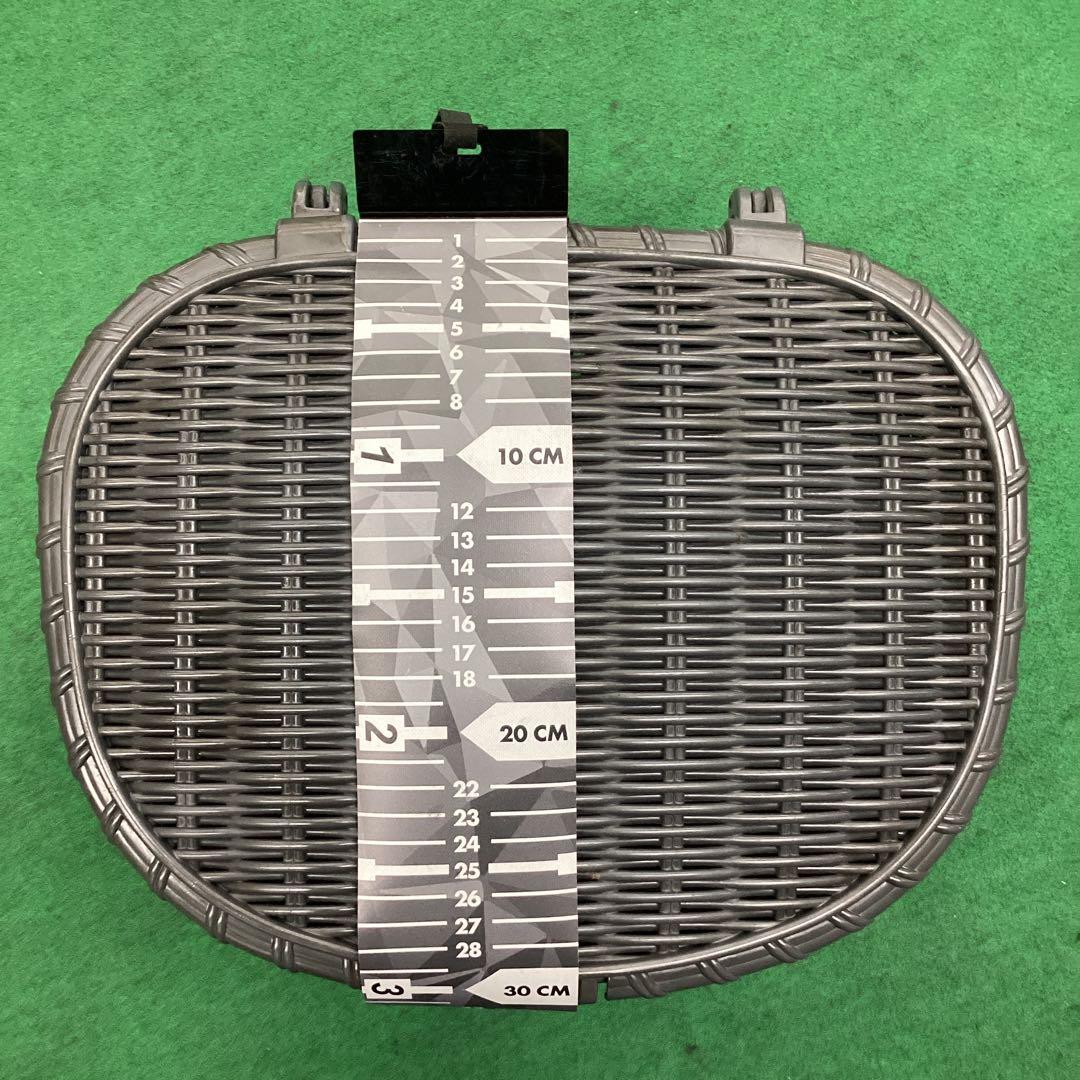 自転車用　前カゴ　OGK　FB-3600 フロントバスケット　ふた付