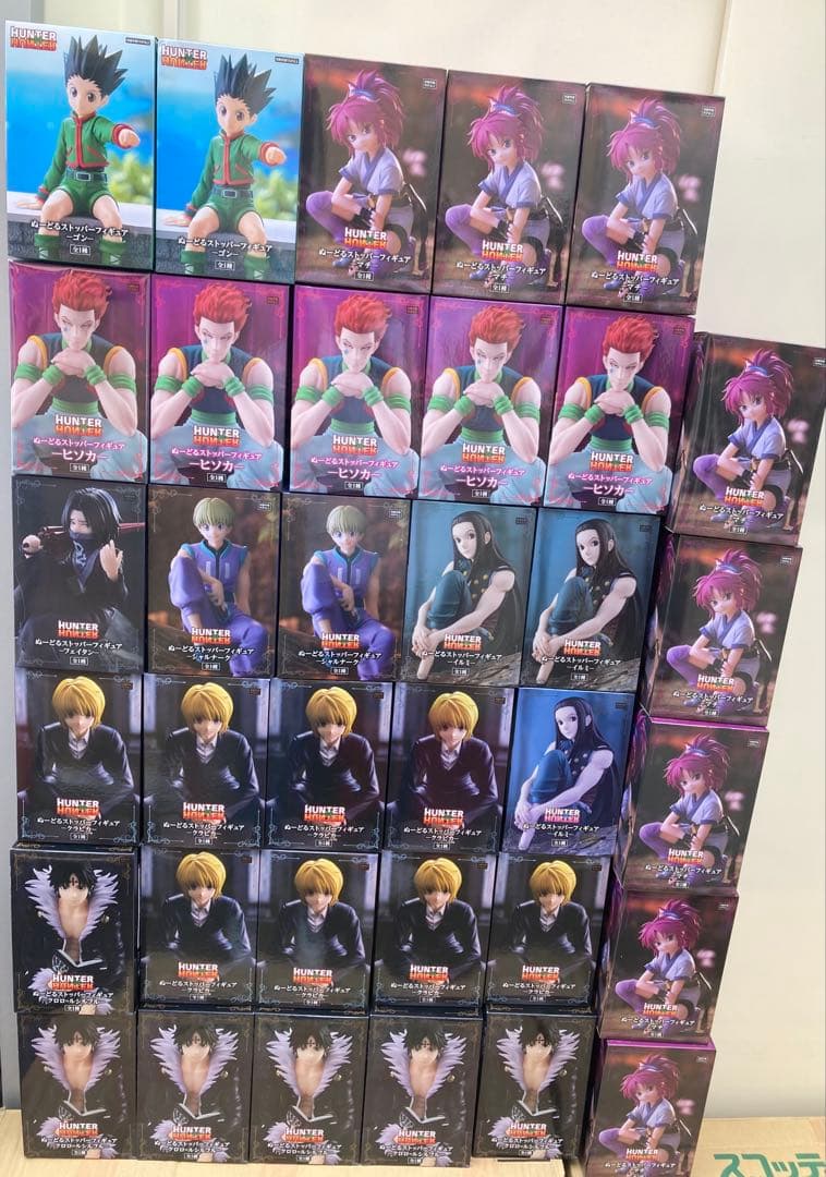HUNTER×HUNTER ぬーどるストッパー　フィギュア　まとめ売り　35個