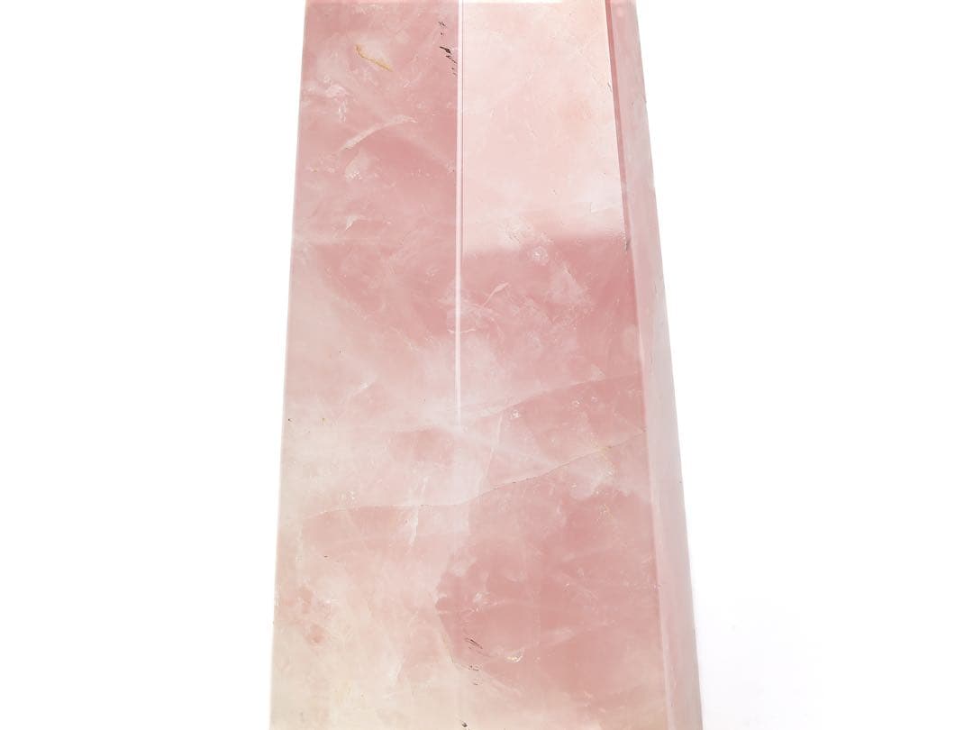 ローズクォーツ 鉱石 ポイント 天然石 パワーストーン 恋愛運 UP