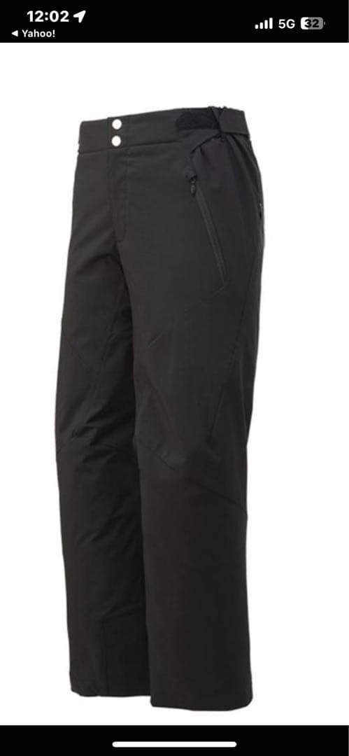 美品 デサント タフタ高機能スキーパンツ7号152〜158cm 58〜69cm