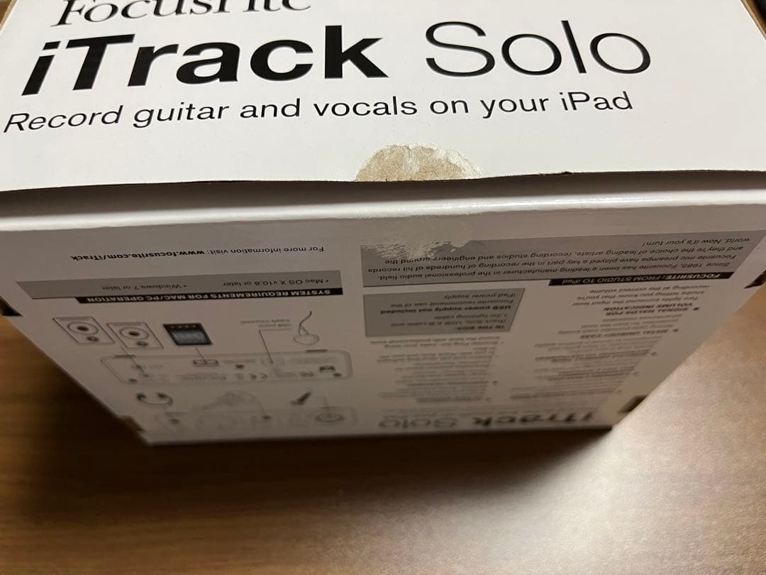 【美品】Focusrite iTrack Solo