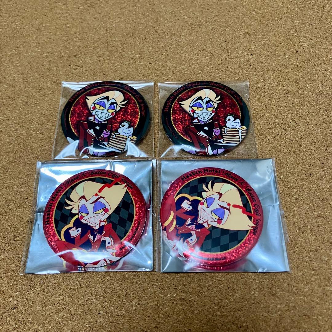 ハズビンホテルへようこそ ルシファー 缶バッジ セット
