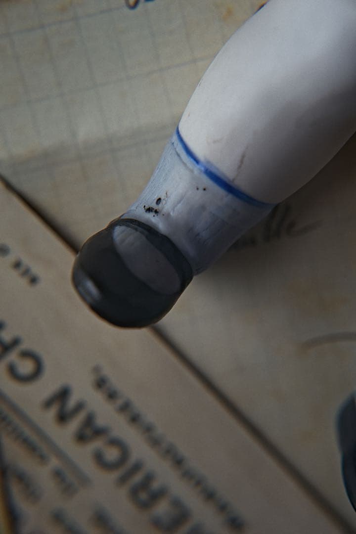 アンティーク ビスクドール ミニョネット ドイツ Hertwig オールビスク