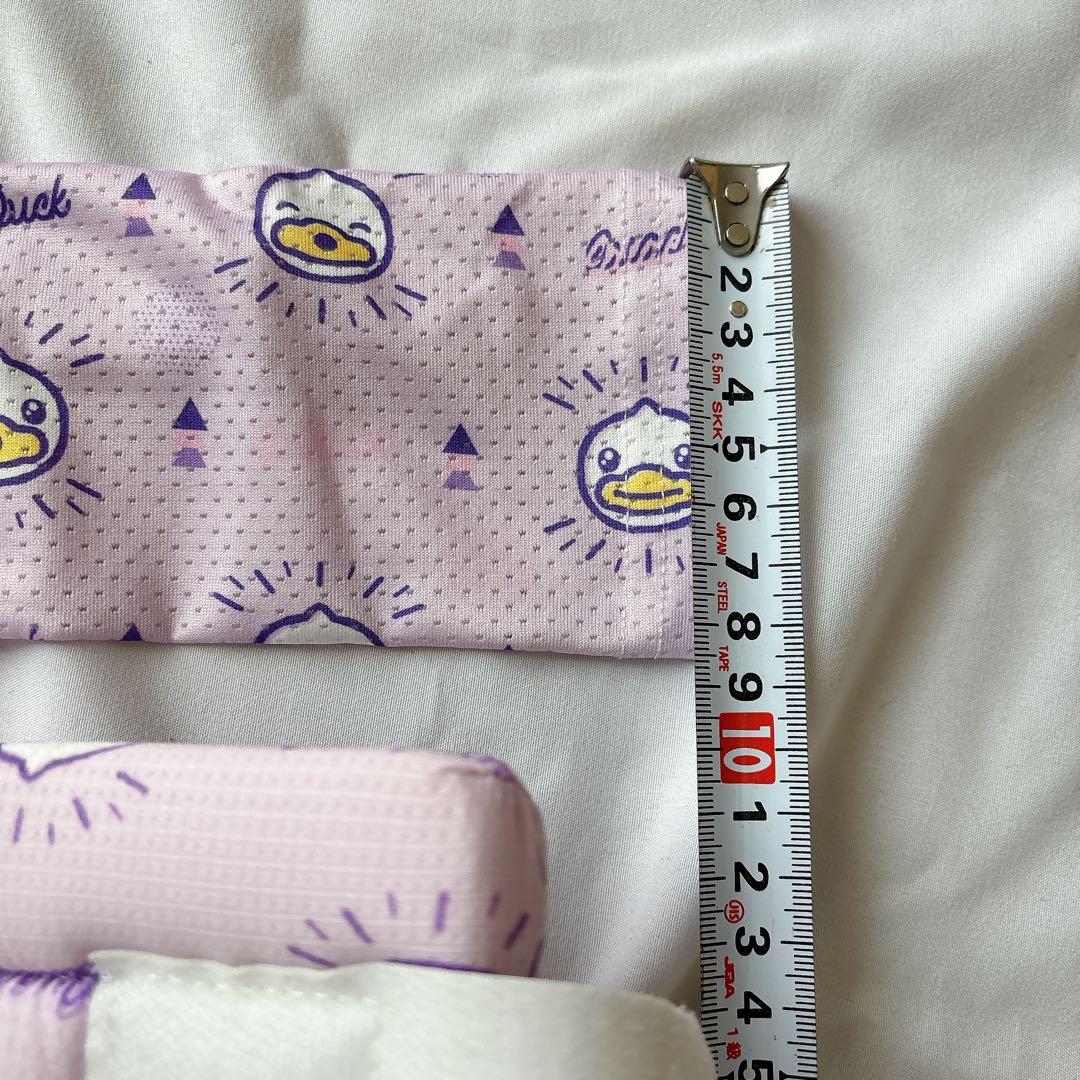 ☆首 頚椎 サポーター ネックカラー 男女兼用 ムラサキ アヒル むらさき