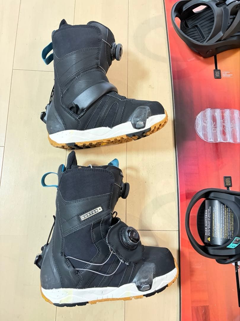 バートン　パウダーボード　デイトレーダー 150 step onセット