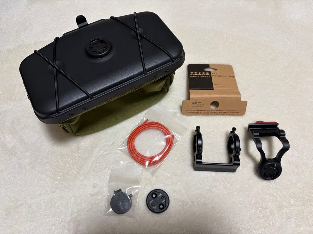 ROUTEWERKS ハンドルバーバッグ オリーブ