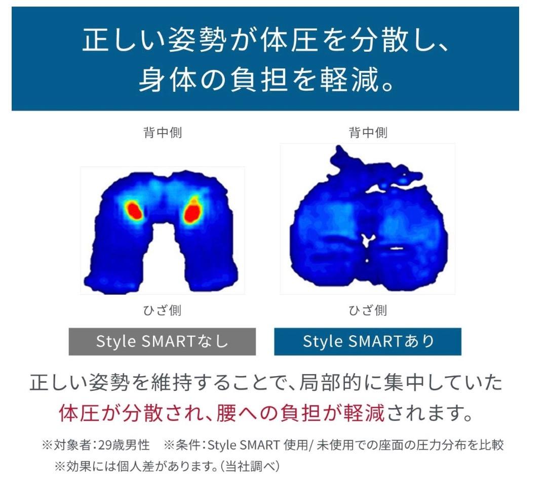 スタイル スマート シリーズ 骨盤サポートチェア 座椅子
