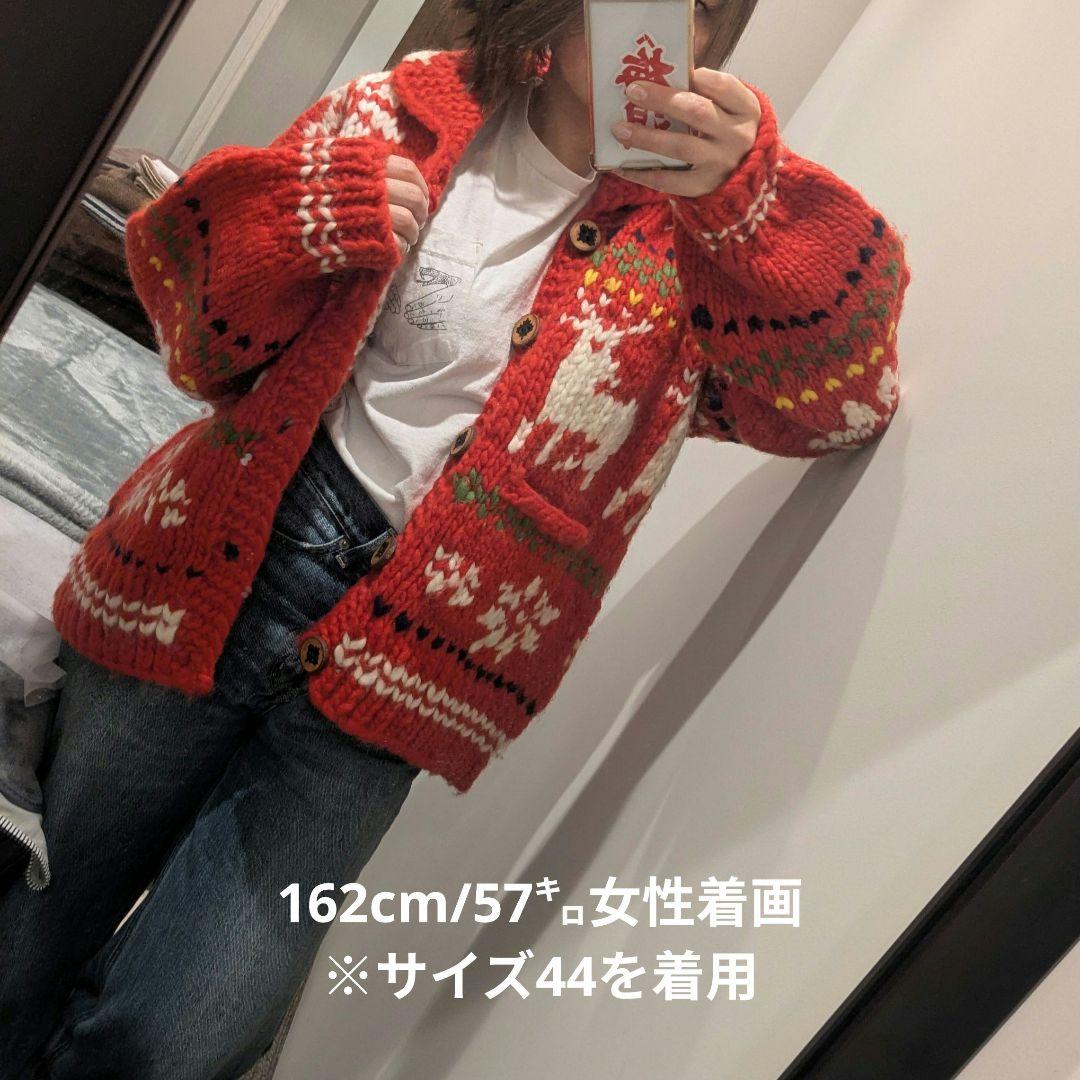 【新品/未使用】本場カナダ輸入/カウチングセーター・アウター46サイズ