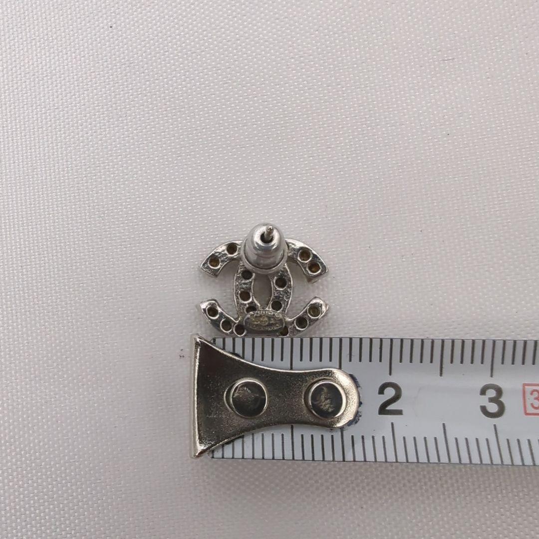 【正規品】CHANEL シャネル ココマーク ラインストーン ピアス 片方のみ