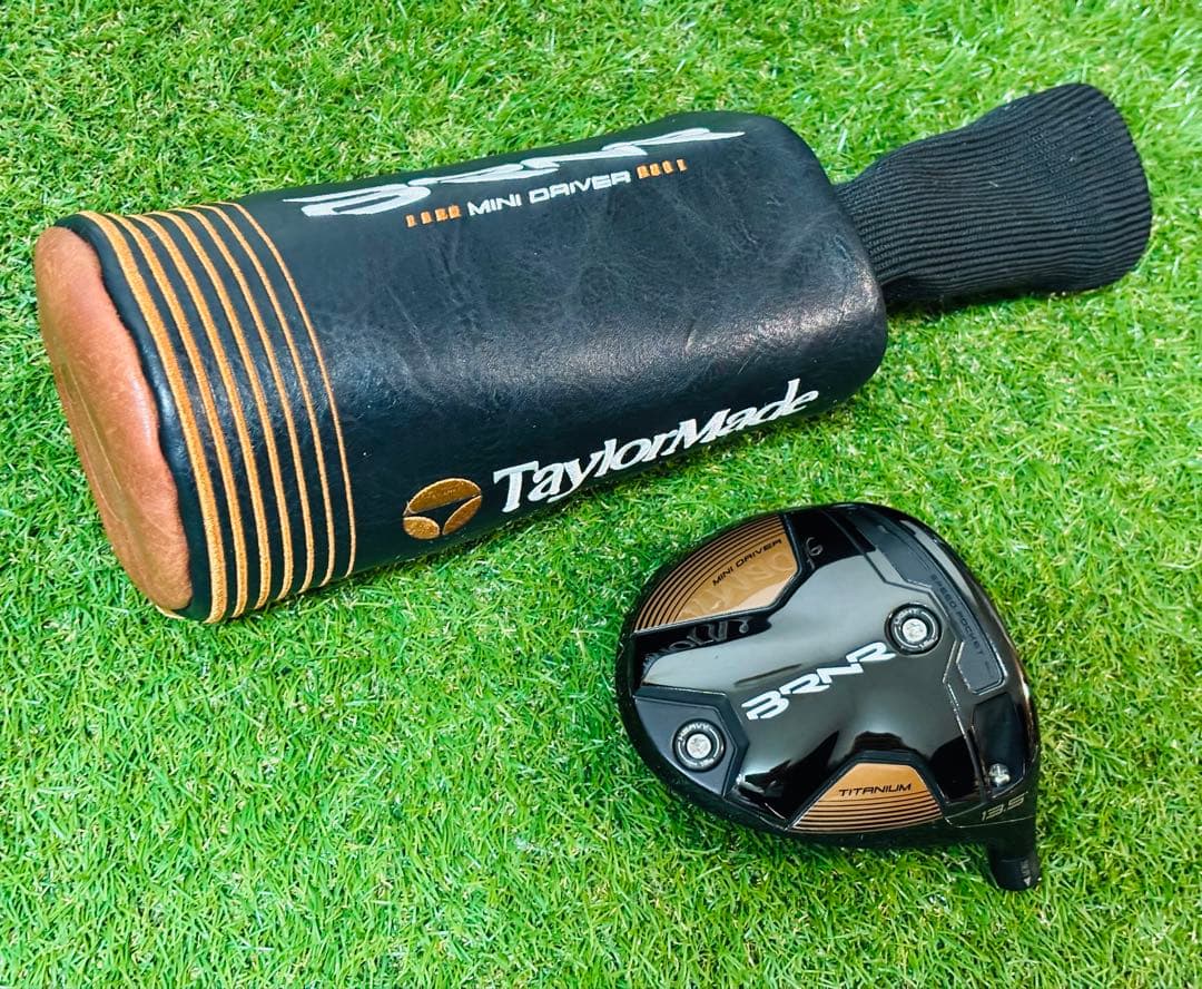 美品 テーラーメイド バーナー ミニ ドライバー 13.5° ヘッド単品カバー付