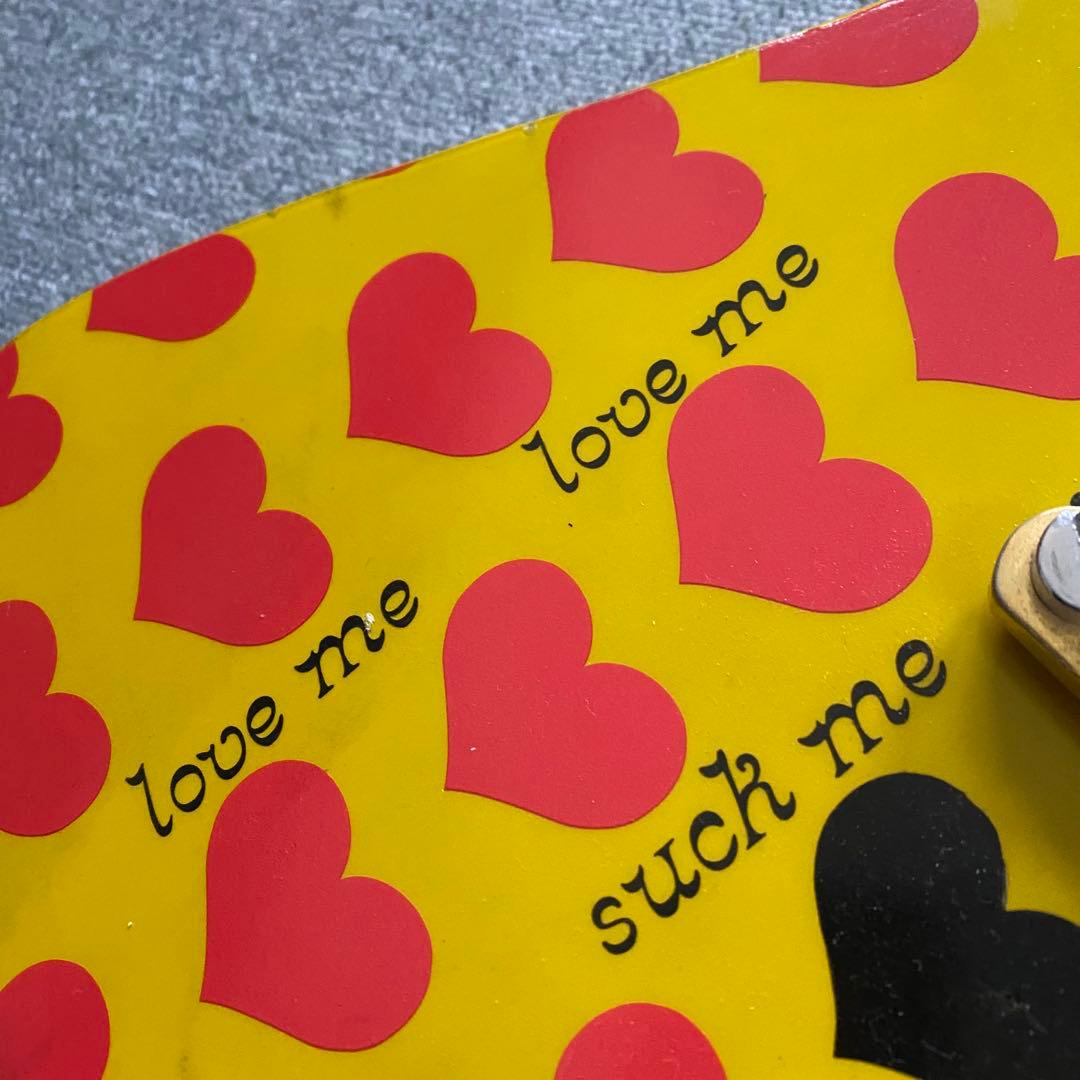 バーニー BURNY イエローハート hideモデルクジラ シャチ 工房作成！