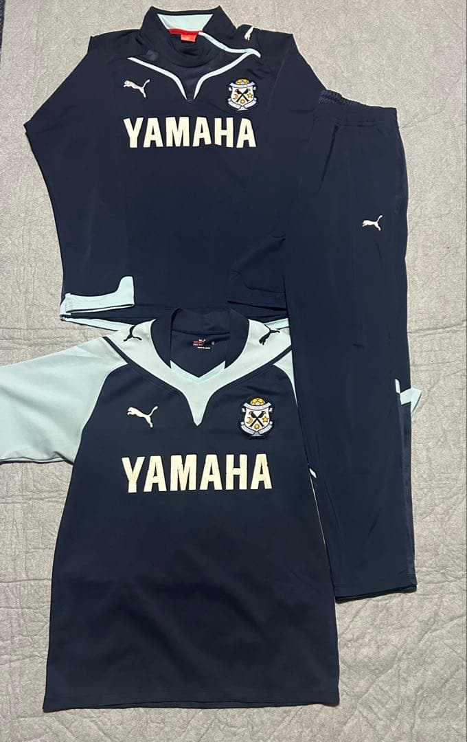 ジュビロ磐田　トレーニングウェア　選手支給品　3点セット サッカー Jリーグ