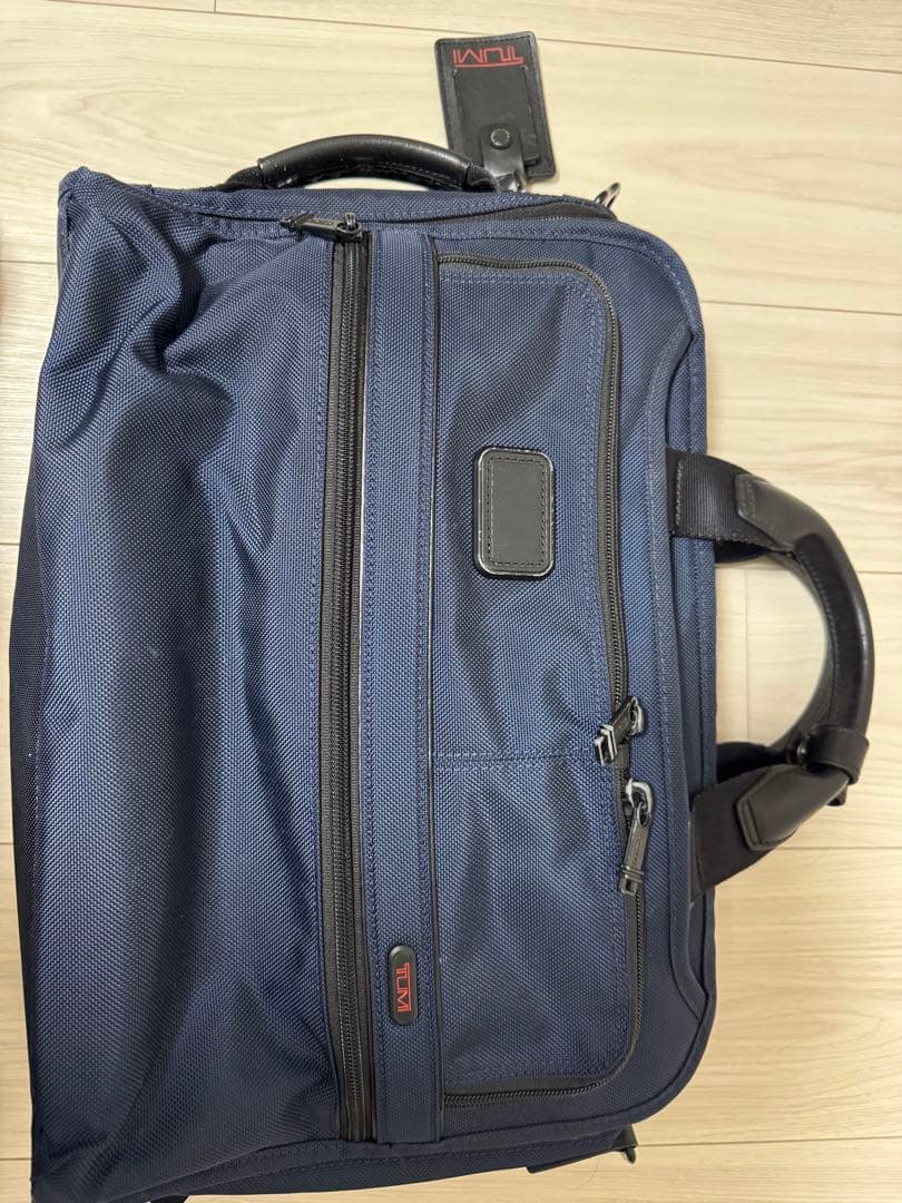 TUMI ネイビー ビジネスバッグ　3way