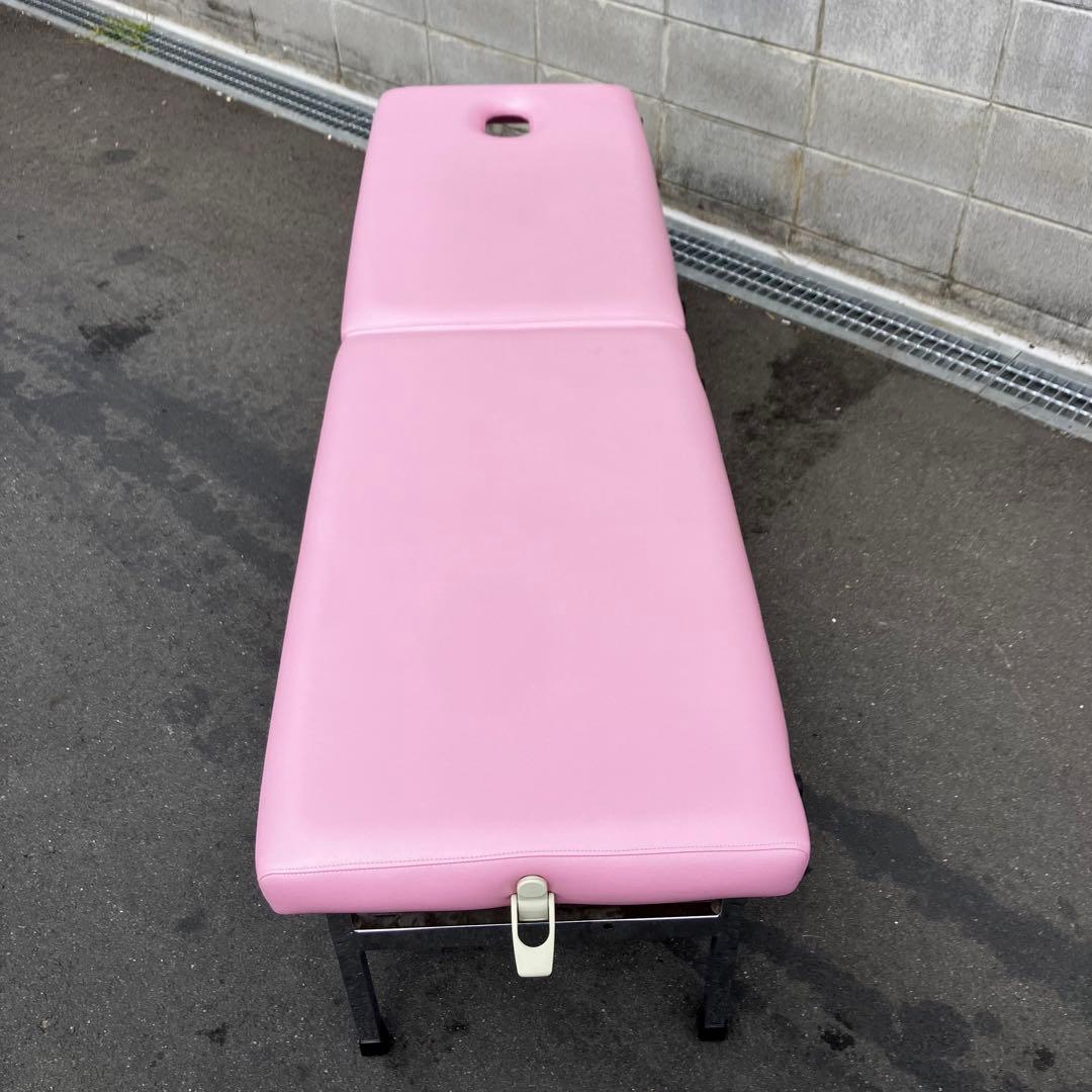 有孔オリコベッド 携帯ベッド エステ・マッサージ用 ピンク