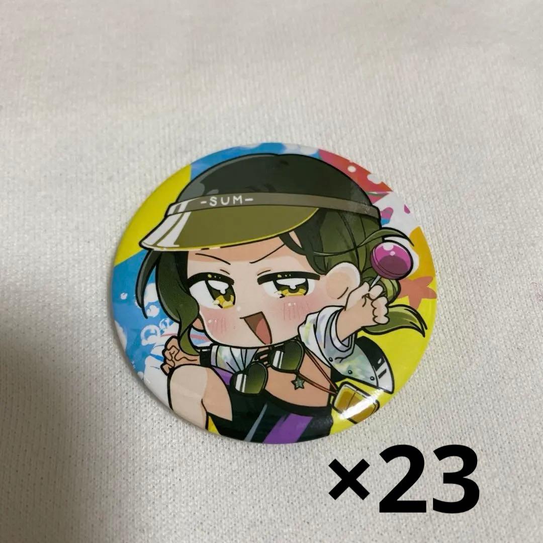 いれいす 悠佑 缶バッジ【夏大将デフォ】×23