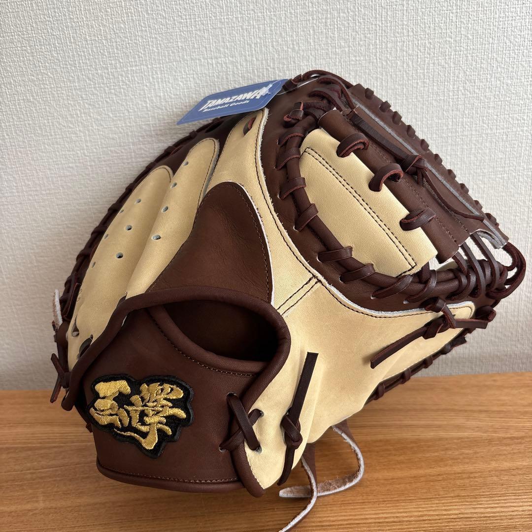 玉澤 　タマザワ 軟式　キャッチャーミット　カンタマ　グラブ　定価44,000円
