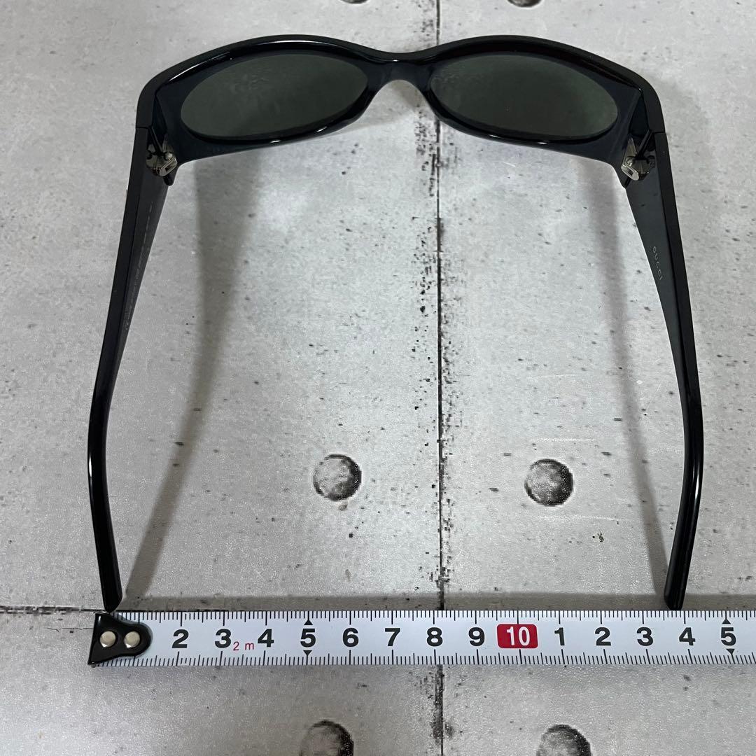 GUCCI グッチ　サングラス GGロゴ　インターロッキング ラインストーン 黒